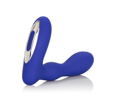 Plug/vibr-WIRELESS PLEASURE PROBE BLUE